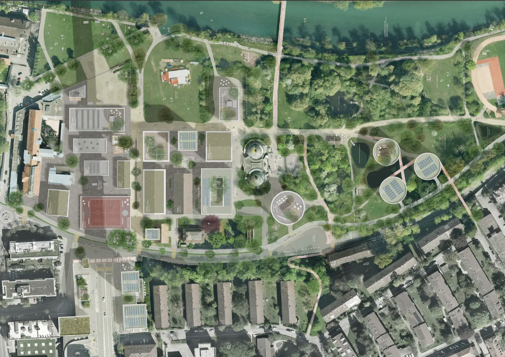 017 - Berner Aarequartier CH, 2021 4th prize 0