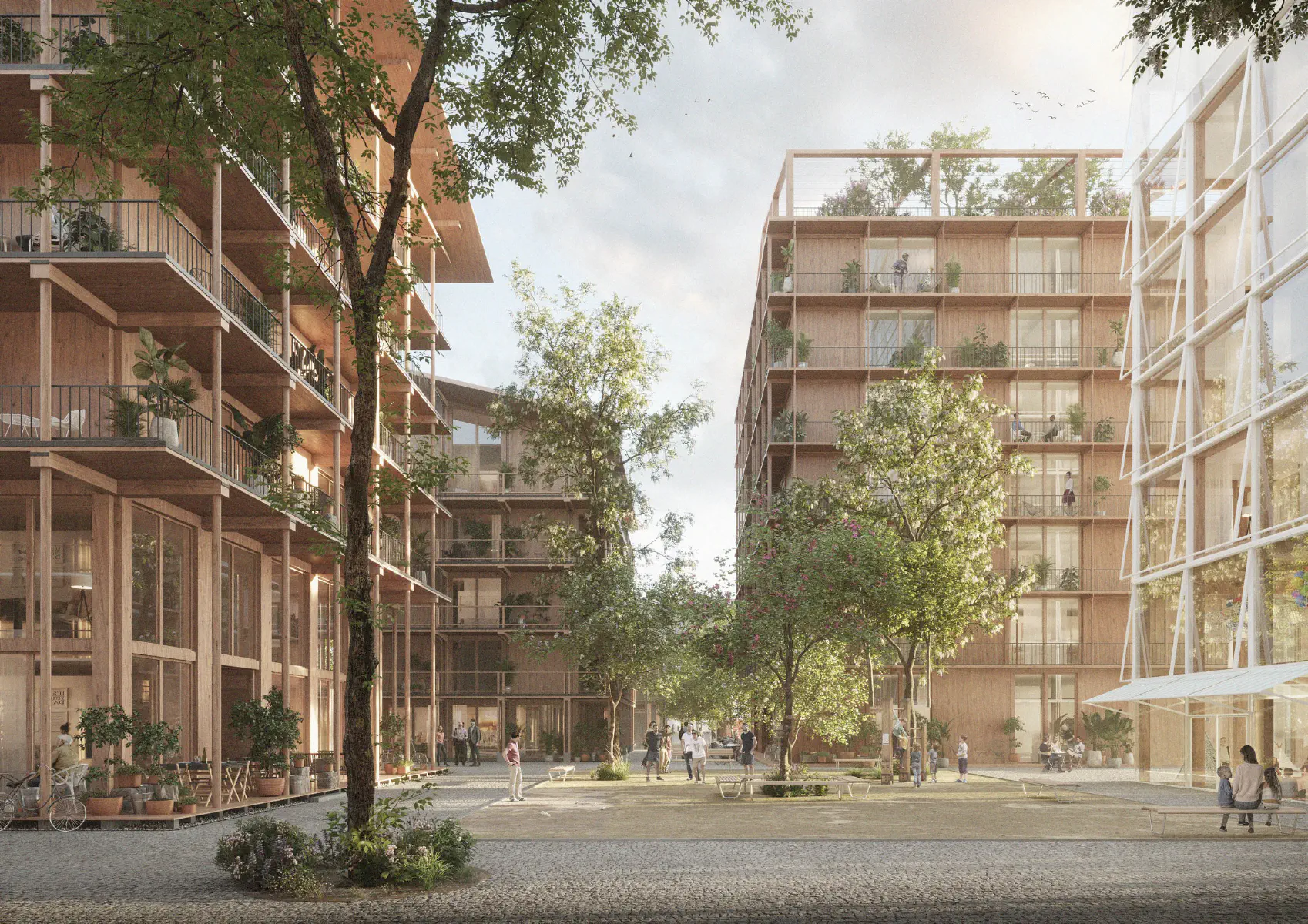 017 - Berner Aarequartier CH, 2021 4th prize 4