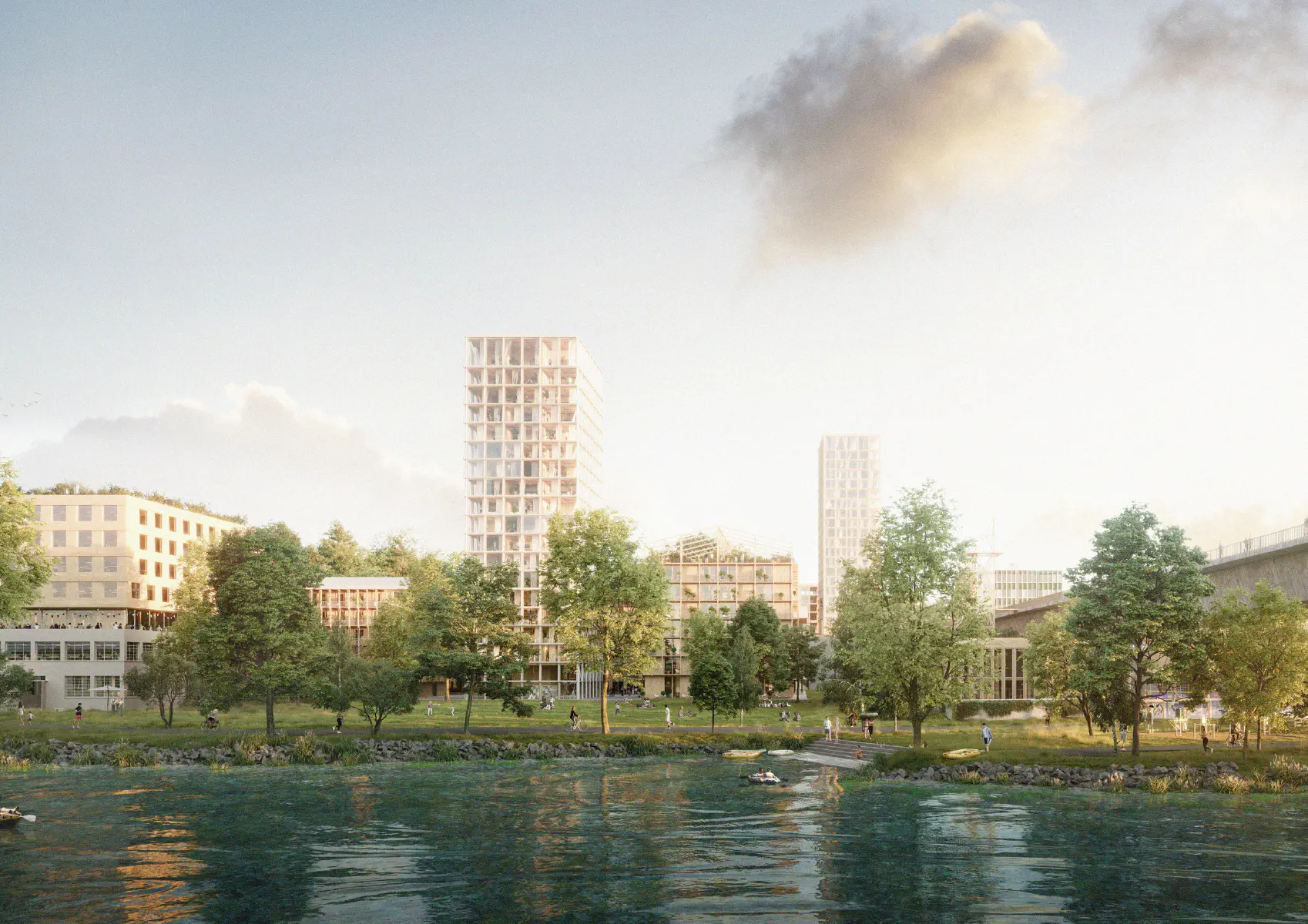 017 - Berner Aarequartier CH, 2021 4th prize 1