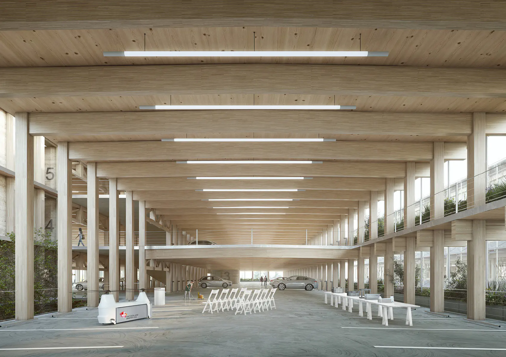 028 - MHUB Innovationspark Zürich CH, 2023 2nd prize  1