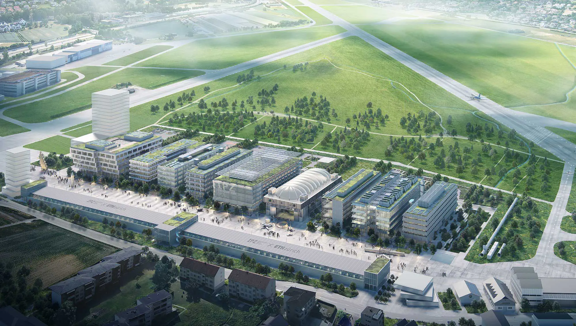 029 - Innovationspark Zürich CH, 1st prize  1