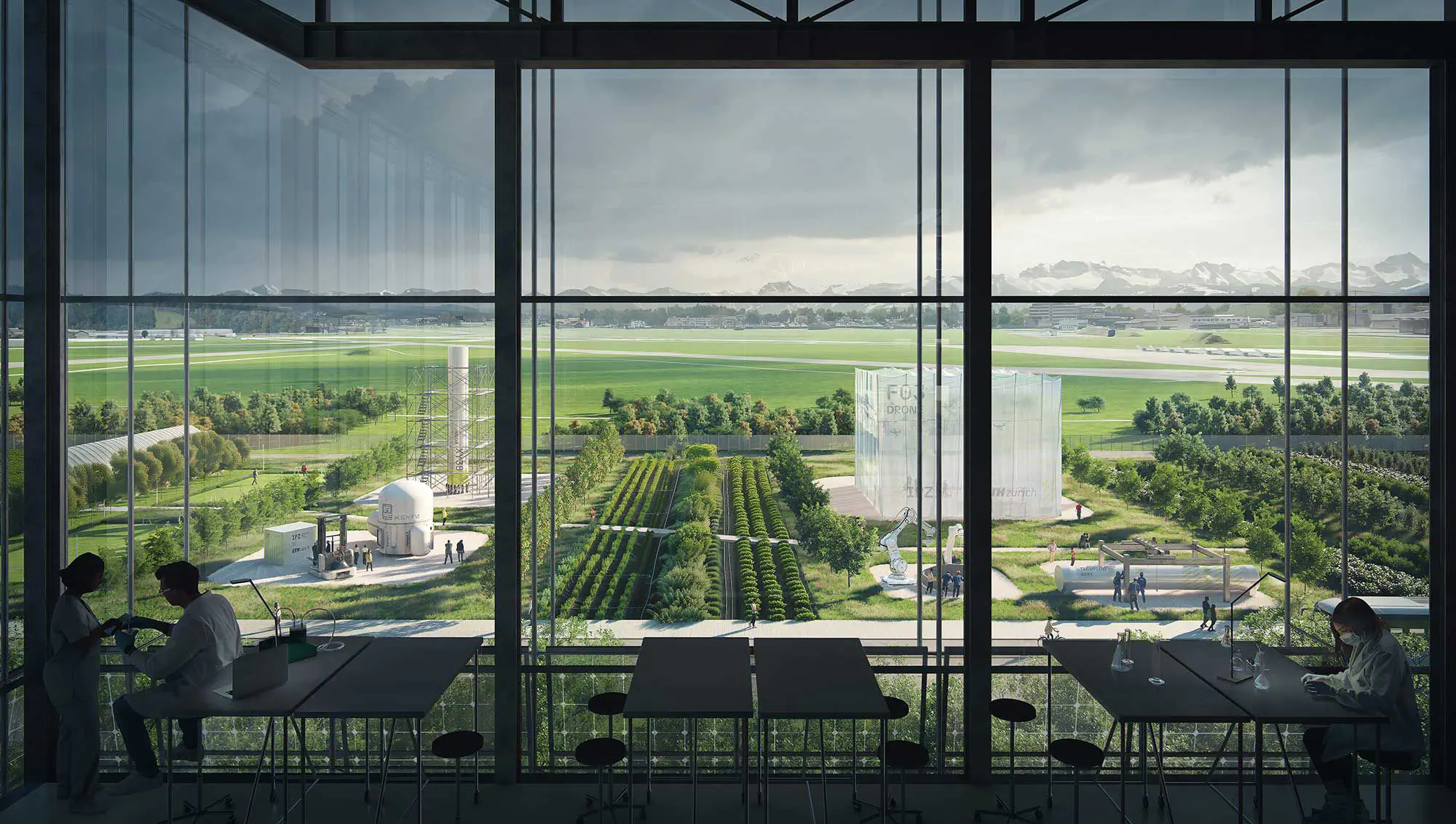 029 - Innovationspark Zürich CH, 1st prize  3